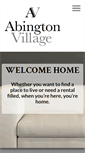 Mobile Screenshot of abingtonvillage.com
